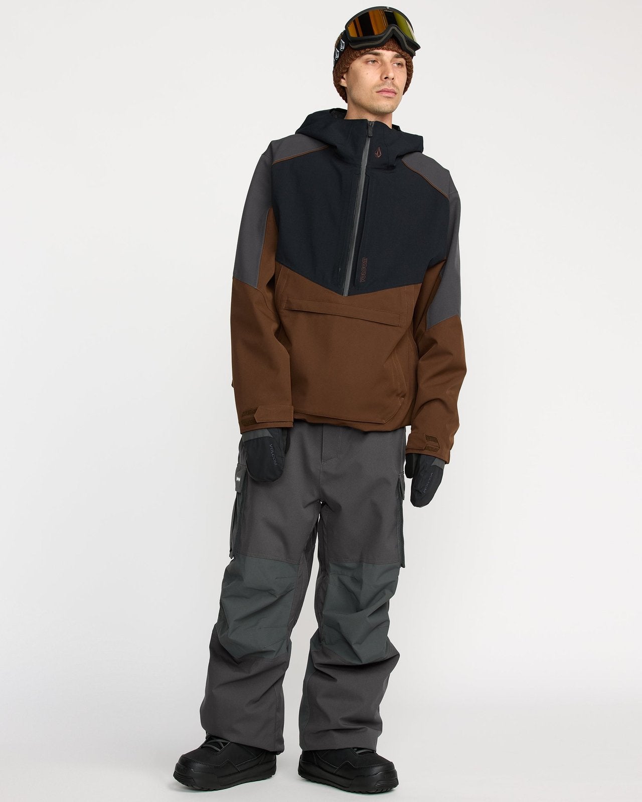 Mens Nwrk Baggy Pant Dark Grey - Image 7