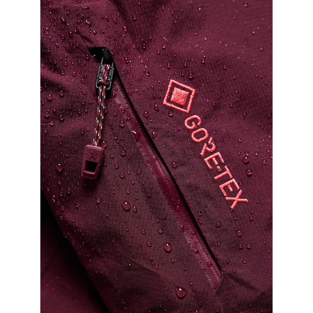 Womens [Ak] Swash Down Insulated Gore-Tex 2L Jacket Rum Raisin - Image 7