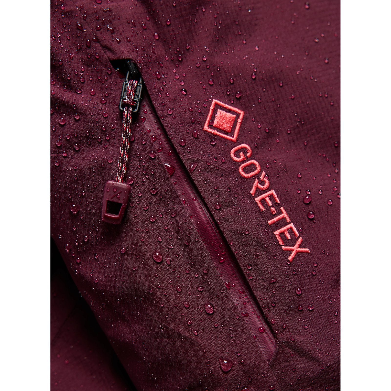 Womens [Ak] Swash Down Insulated Gore-Tex 2L Jacket Rum Raisin - Image 7