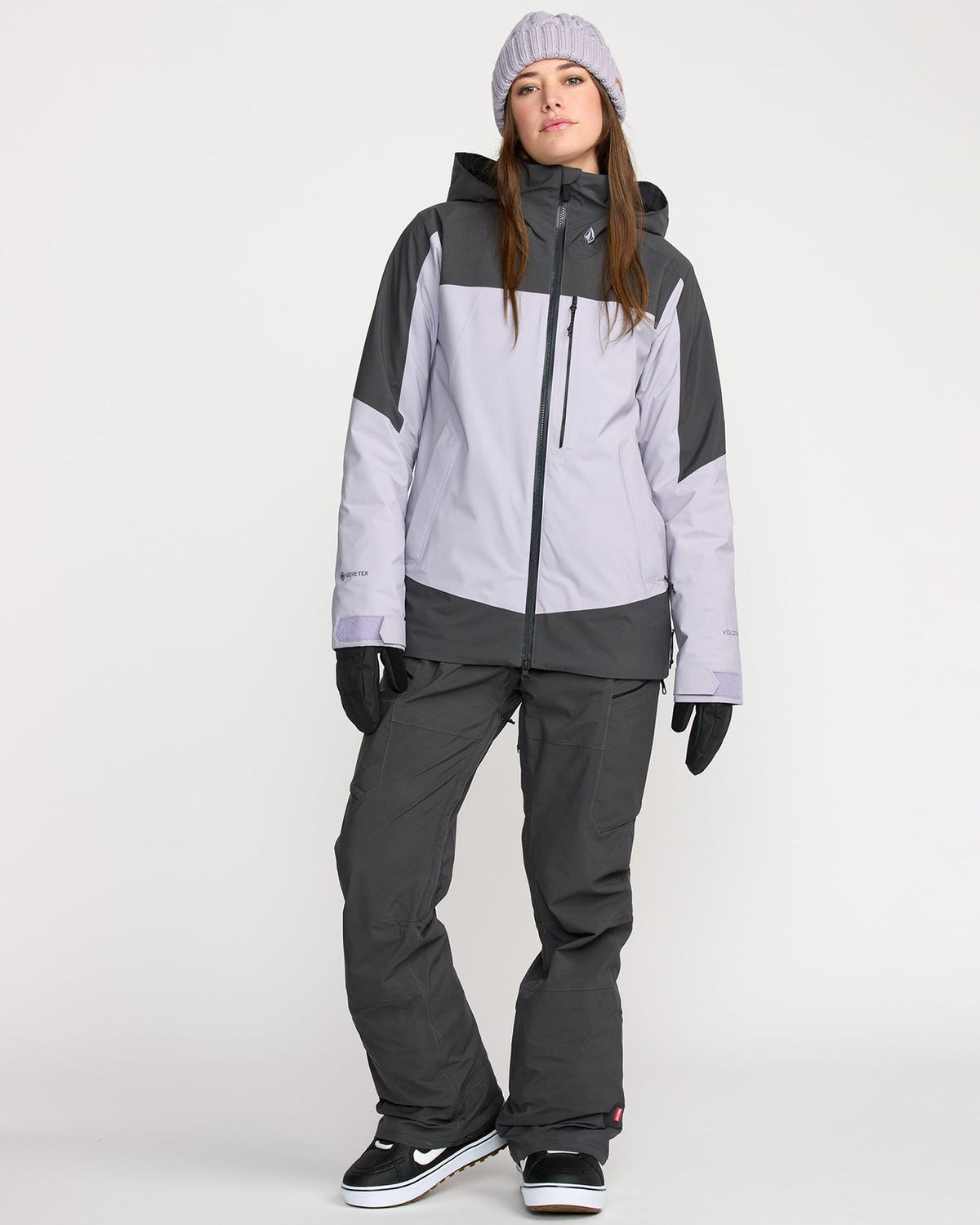 Womens 3D Stretch Gore Jacket Lavender Aura - Image 7