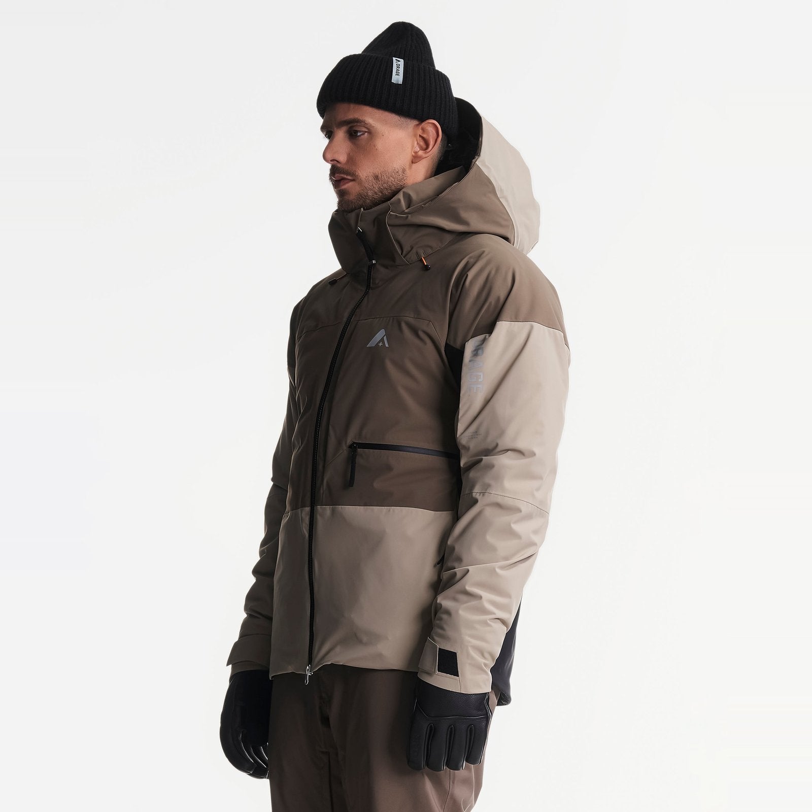 Mens Glades Hybrid Insulated Jacket Cliff - Image 7