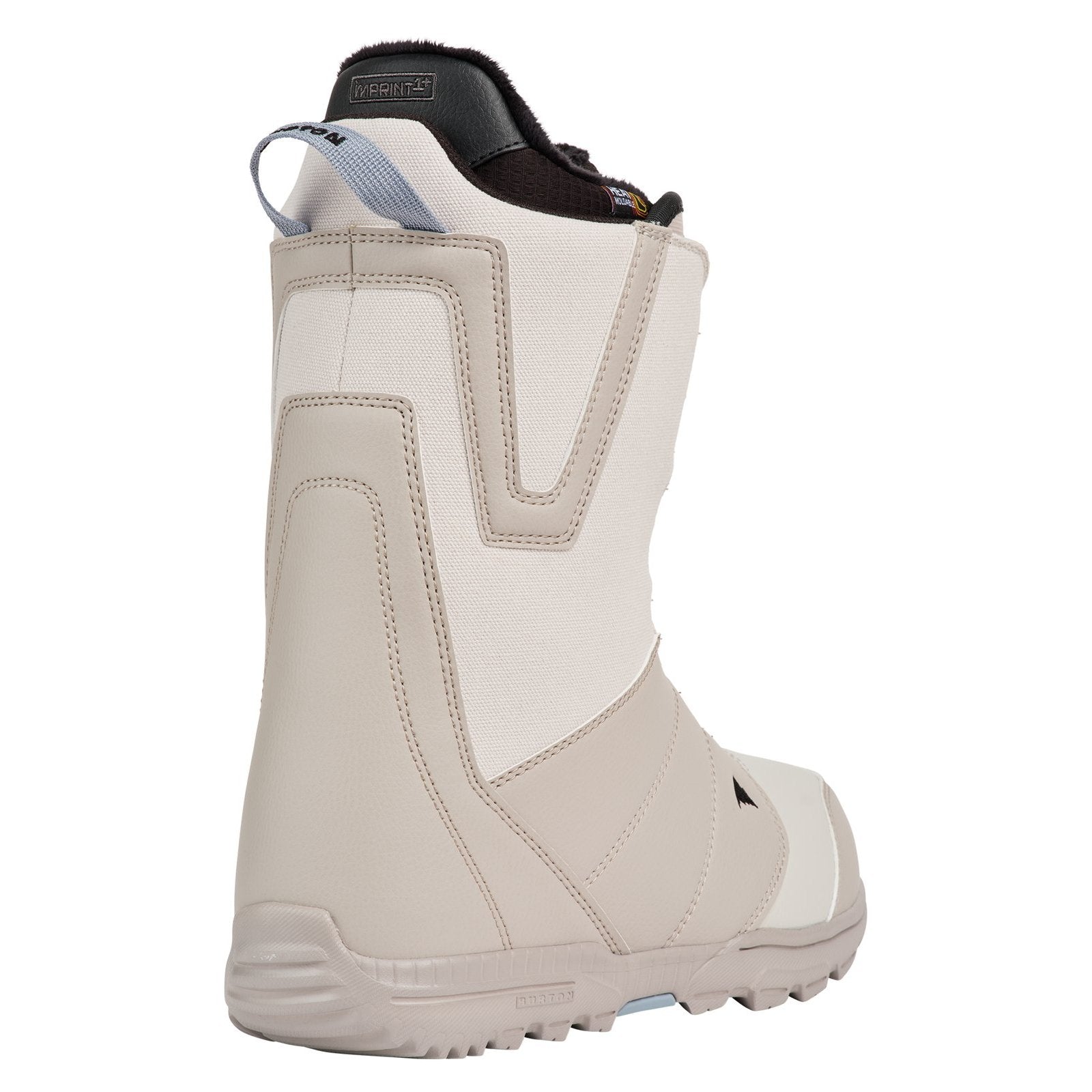 Mens Moto BOA Snowboard Boots Chinchilla Gray - Image 7