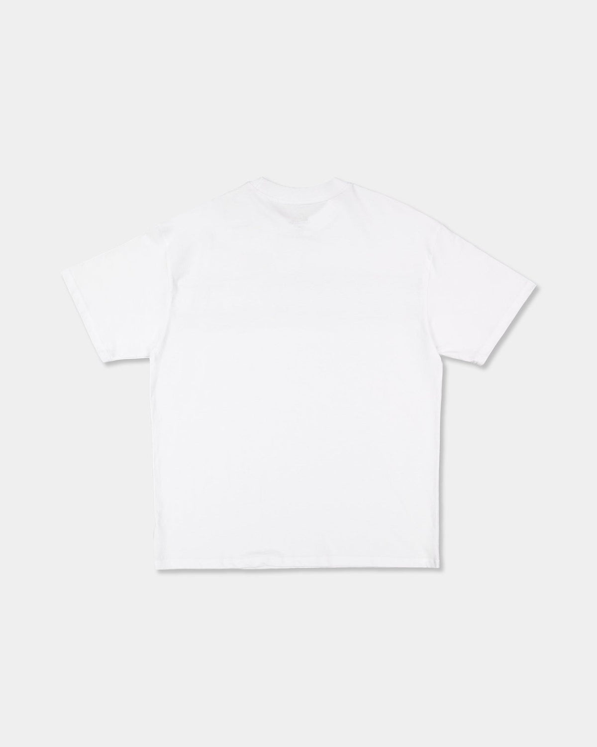 Mens Tilt Panel T-Shirt White - Image 7
