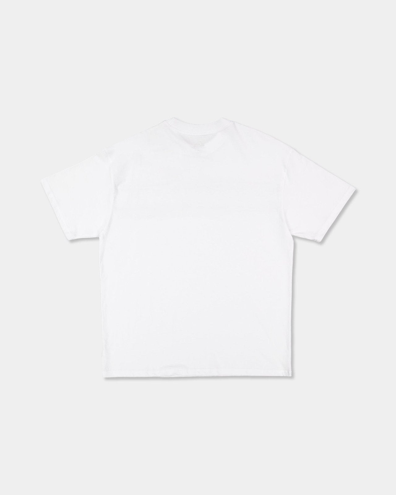 Mens Tilt Panel T-Shirt White - Image 7