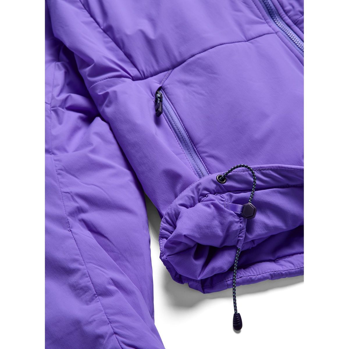 Womens [Ak] Helium Hooded Stretch Insulated Jacket Purple Voltage - Image 7