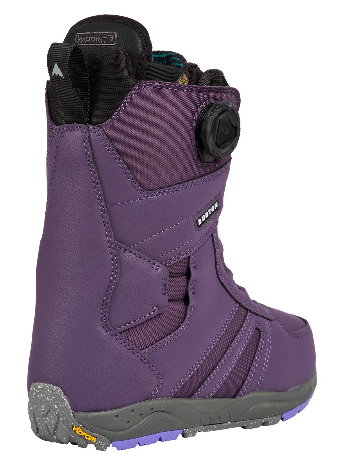 Womens Felix BOA Snowboard Boots Nightshade Purple - Image 7