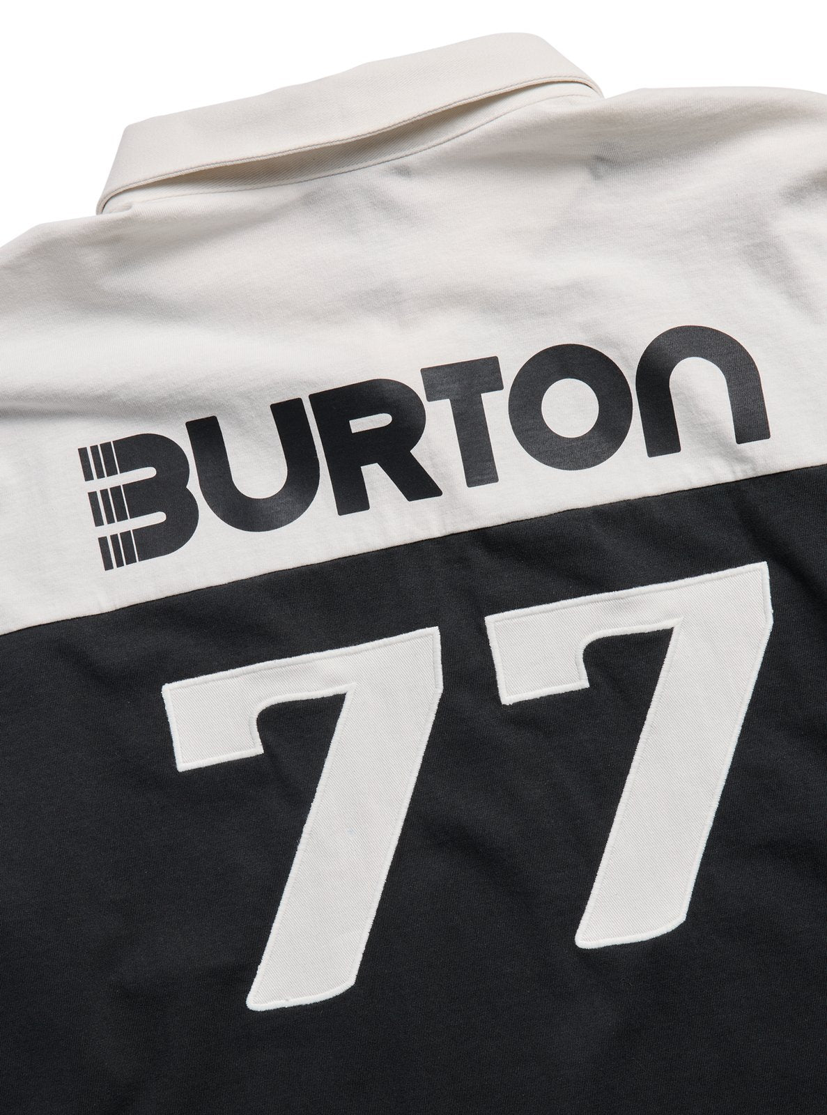 Mens Rugby Shirt True Black / Stout White - Image 7