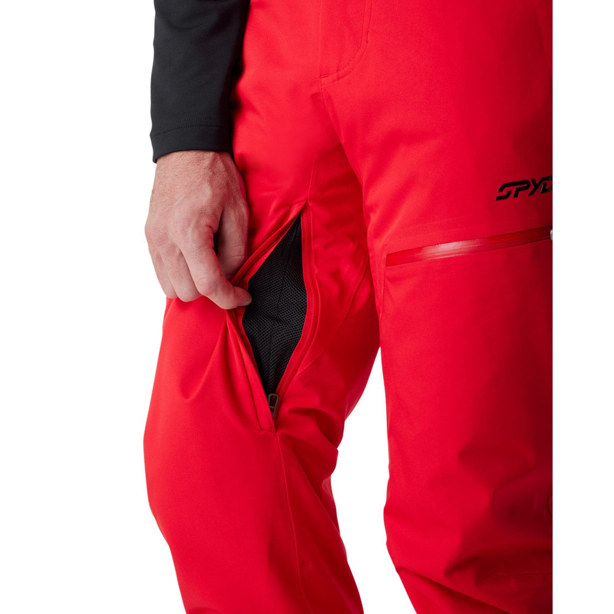 Mens Dare Pants Spyder Red - Image 8