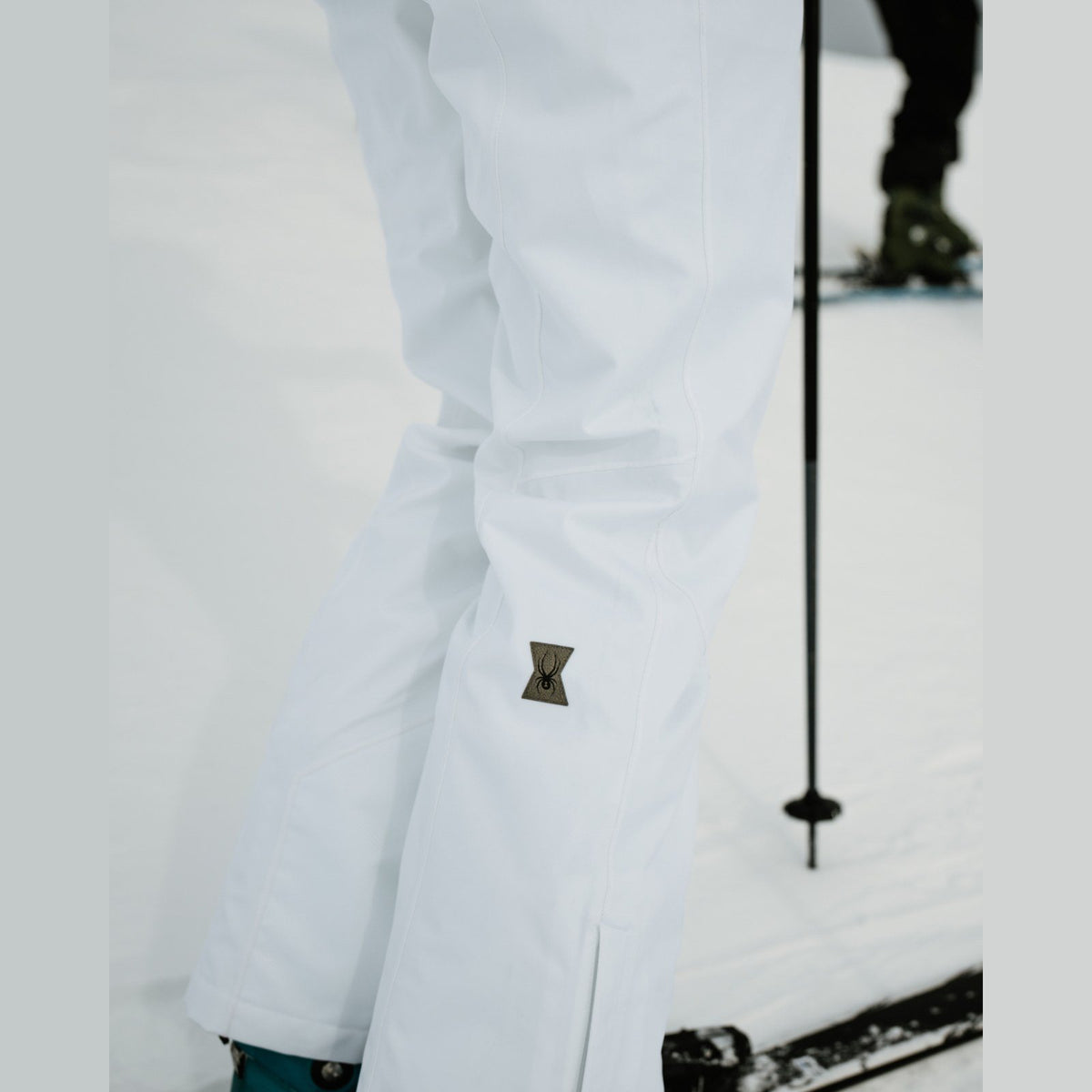Womens Winner Regular Leg Pants White - Image 8