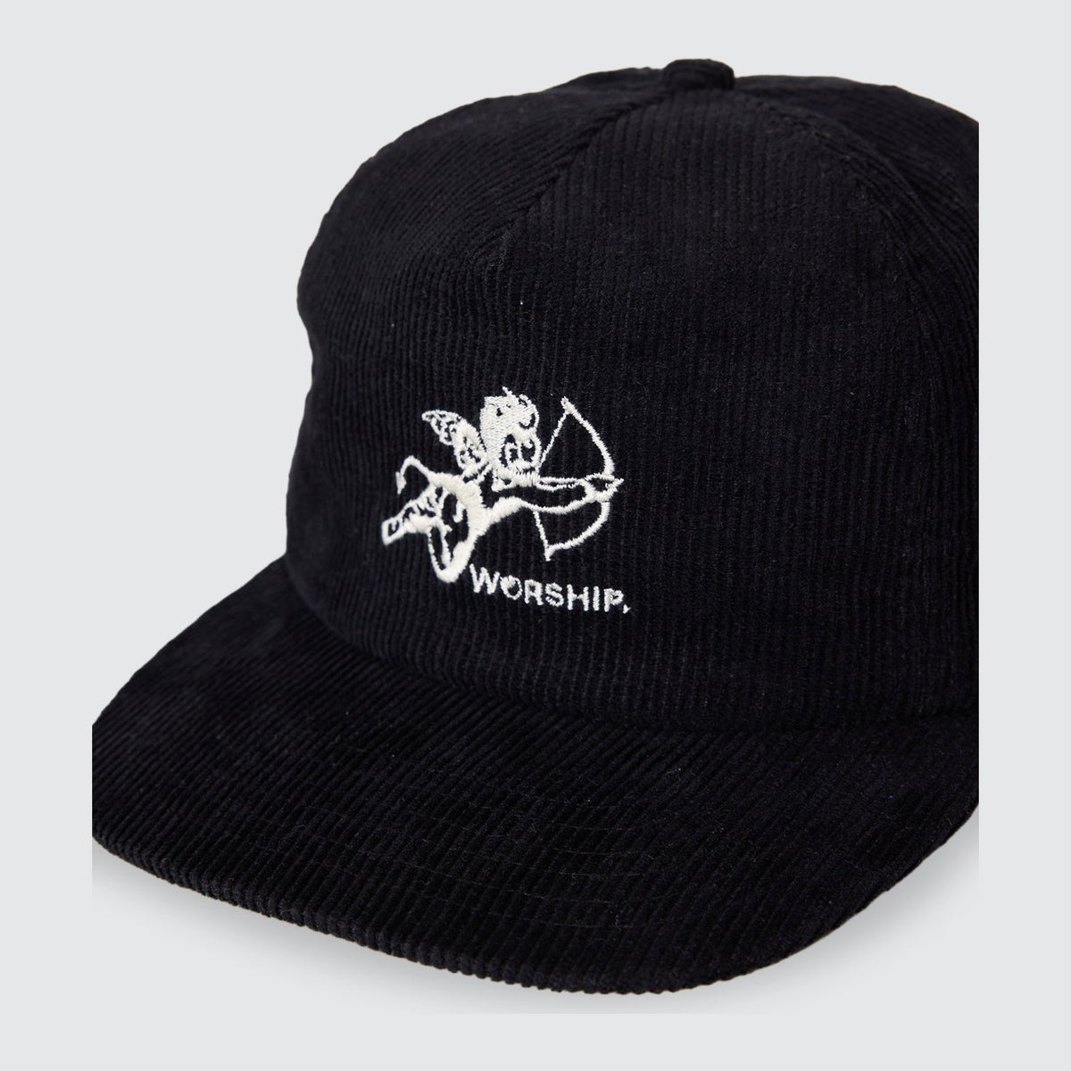 Cherub Cord Hat Black - Image 8