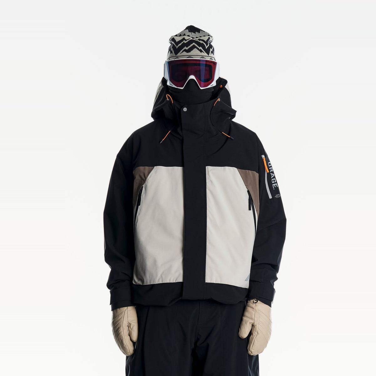 Rebound 2L Unisex Shell Jacket Black - Image 8