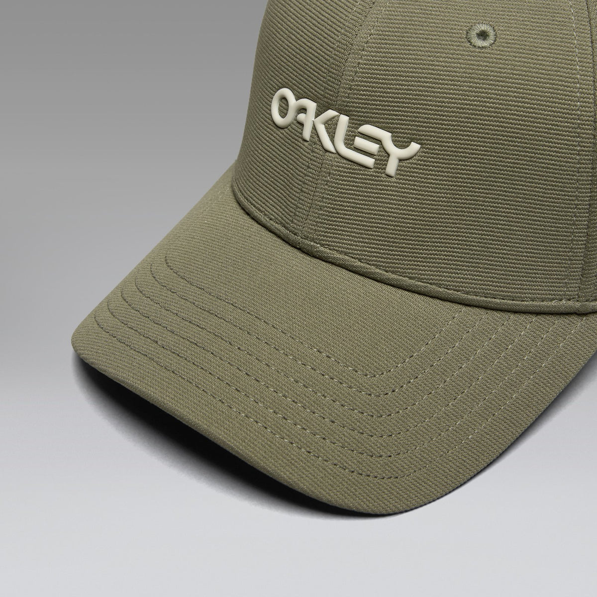 6 Panel Stretch Metallic Hat Deep Olive/Mist - Image 8