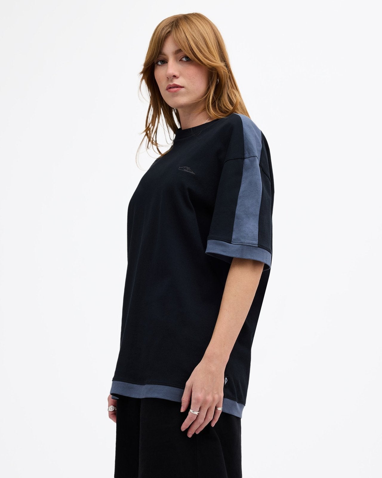 Mens Av-2 T-Shirt Black/Turbulence - Image 8
