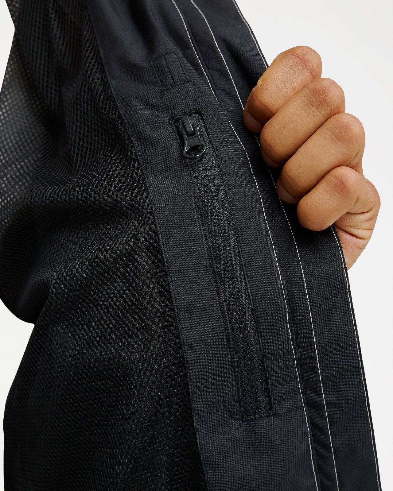 Mens Trackstar 10K Snow Jacket Black - Image 8