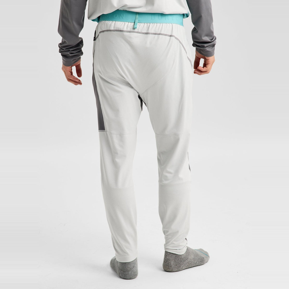 Mens Synthetic Midweight Base Layer Pants Gotham Gray/Gray Cloud - Image 8