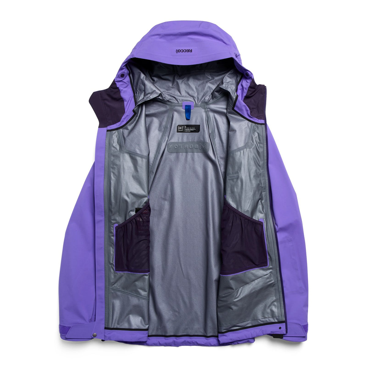 Mens [Ak] Tuvak Gore-Tex C-Knit 3L Jacket Purple Voltage - Image 8