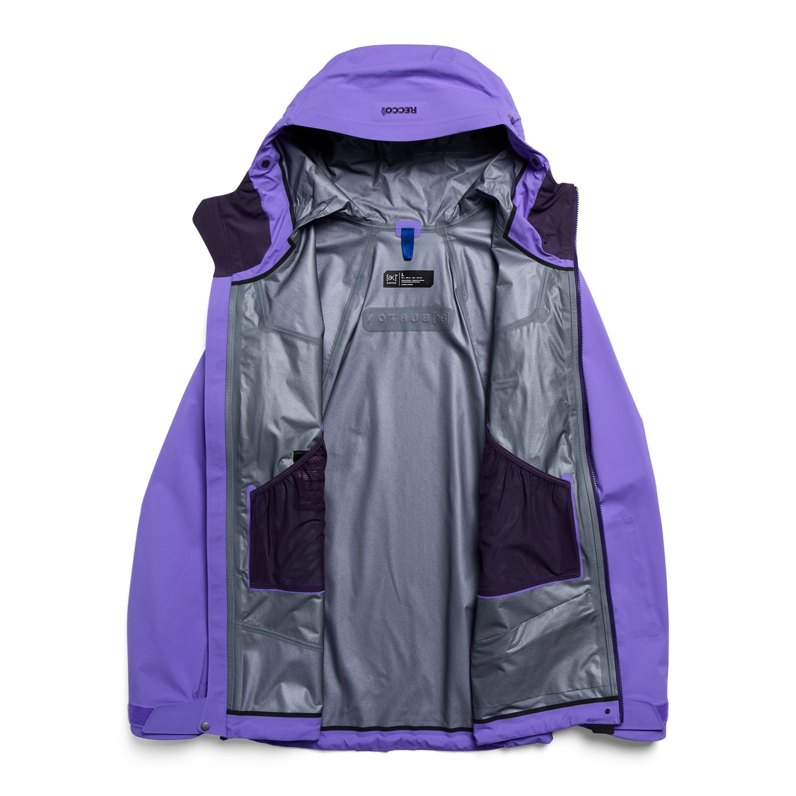 Mens [Ak] Tuvak Gore-Tex C-Knit 3L Jacket Purple Voltage - Image 8