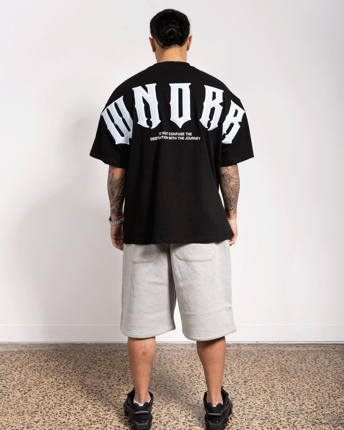 Raider Heavy Weight Tee Black - Image 8