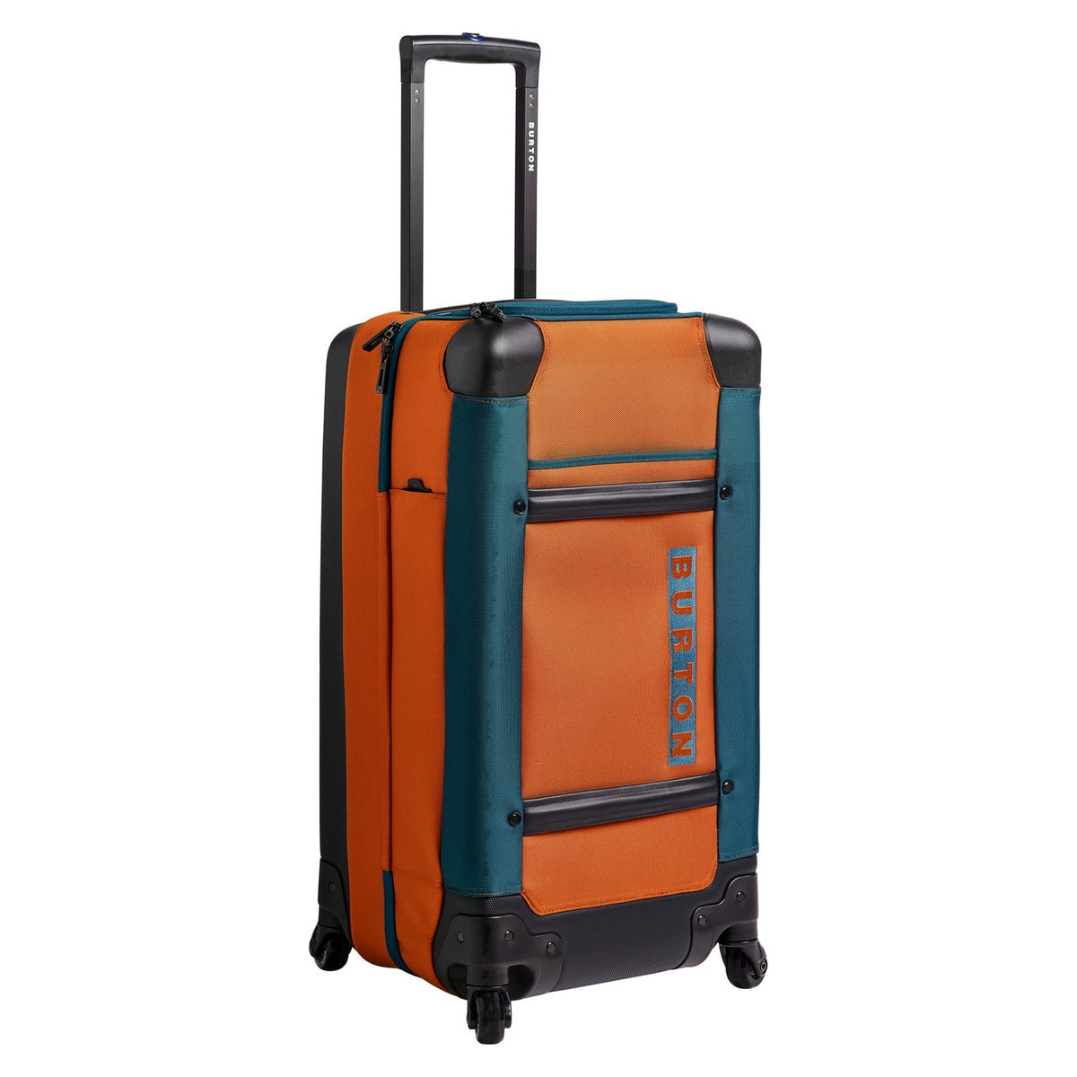 4 Wheel Double Deck 86L Travel Bag Spiced Chai/Atlantic Teal - Image 8