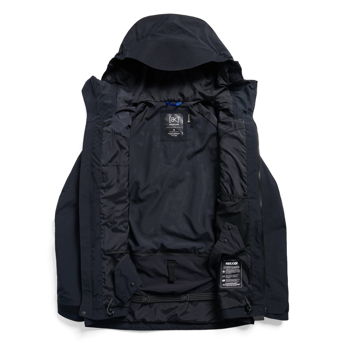 Womens [Ak] Cyclic Gore-Tex 2L Jacket True Black - Image 8