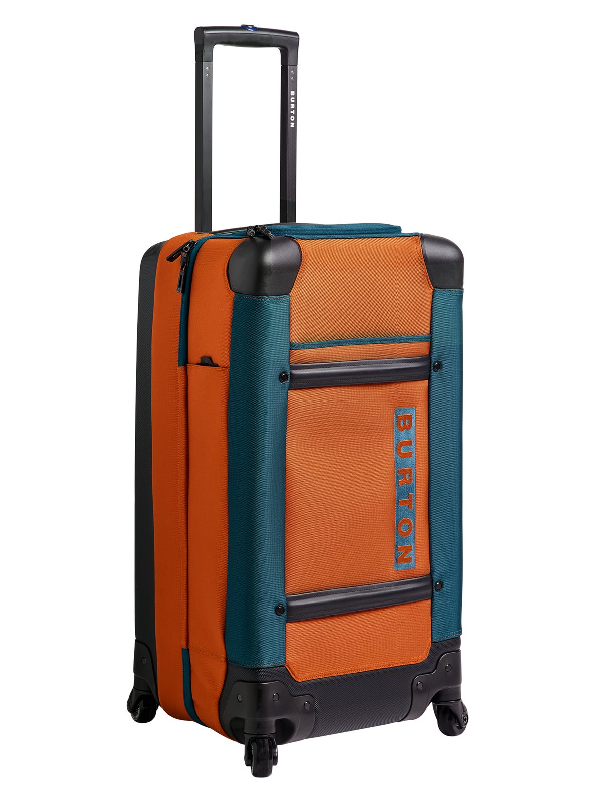 4 Wheel Double Deck 86L Travel Bag Spiced Chai/Atlantic Teal - Image 8
