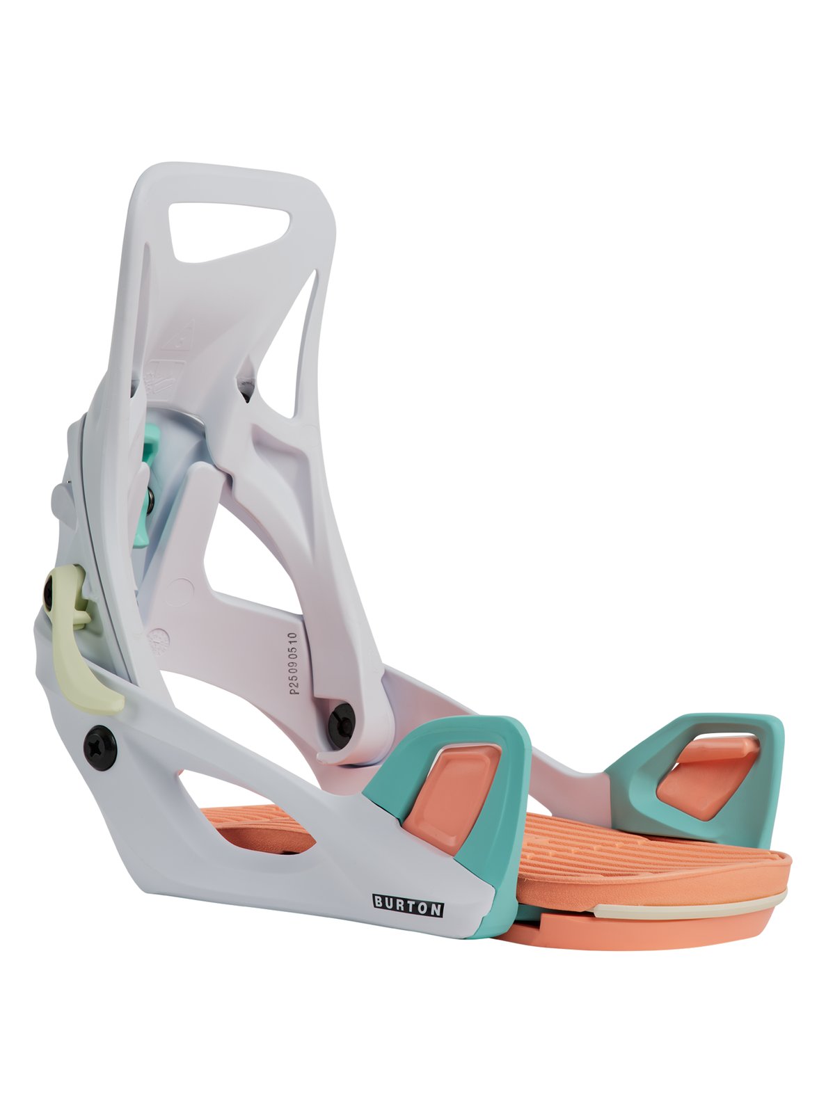 Kids' Step On Smalls Re:Flex Snowboard Bindings White / Multi - Image 8