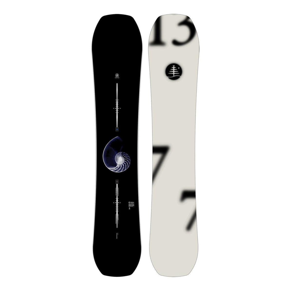 Family Tree Hometown Hero Camber Snowboard X-Ray - Image 8