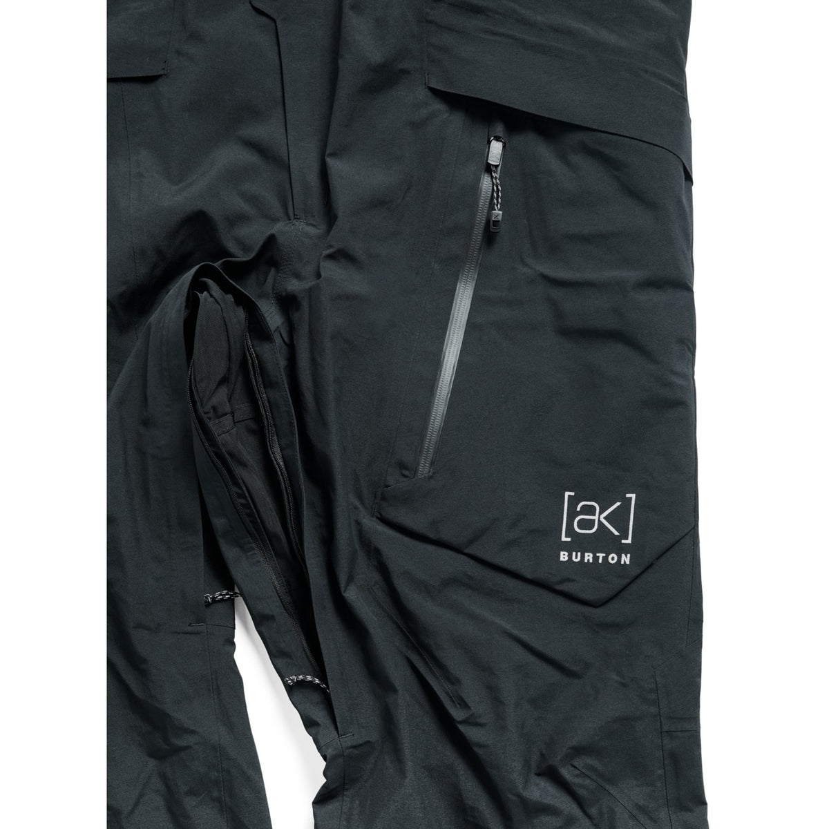Mens [Ak] Cyclic Gore-Tex 2L Bib Pants True Black - Image 8