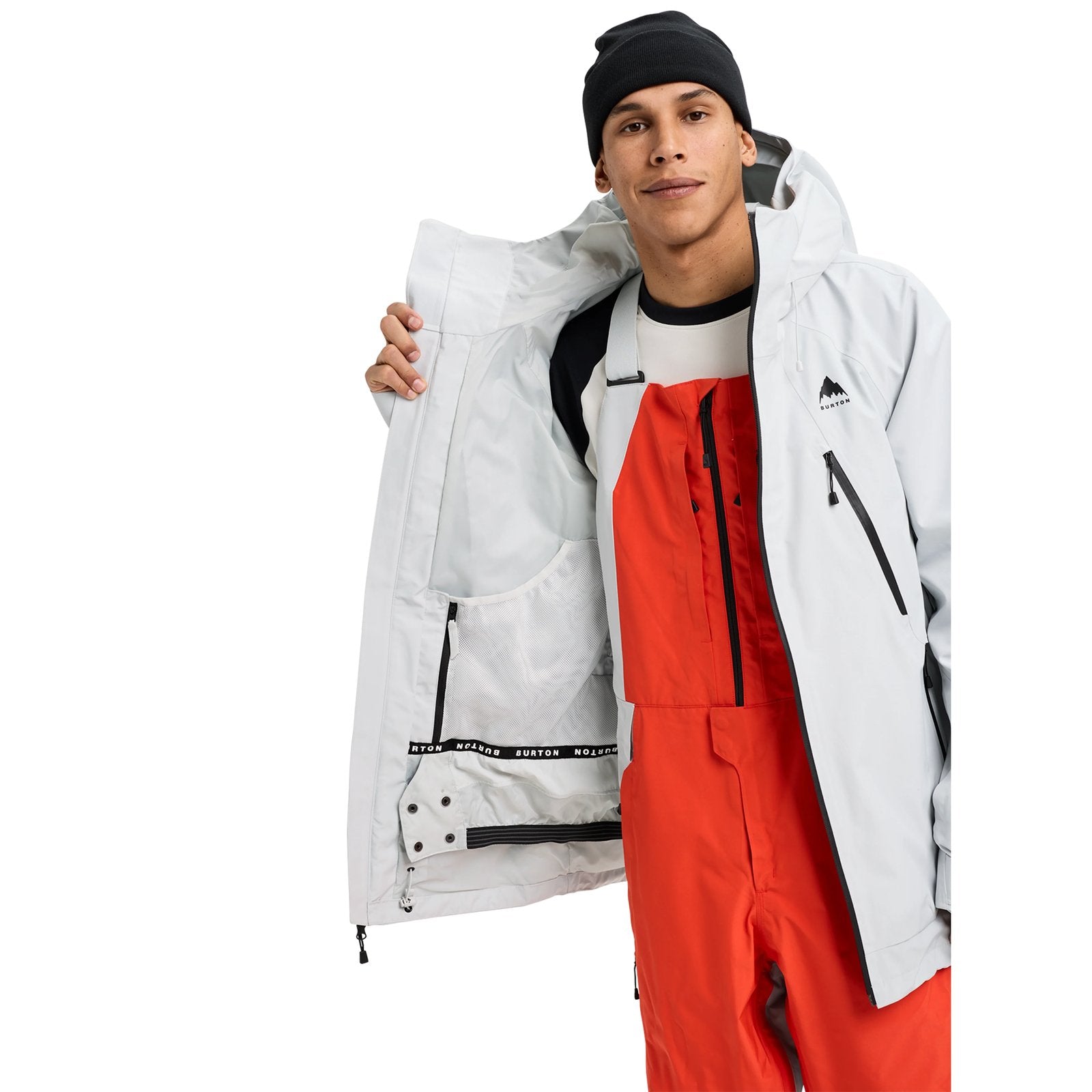 Mens Reserve Gore-Tex 2L Jacket Gray Cloud - Image 8
