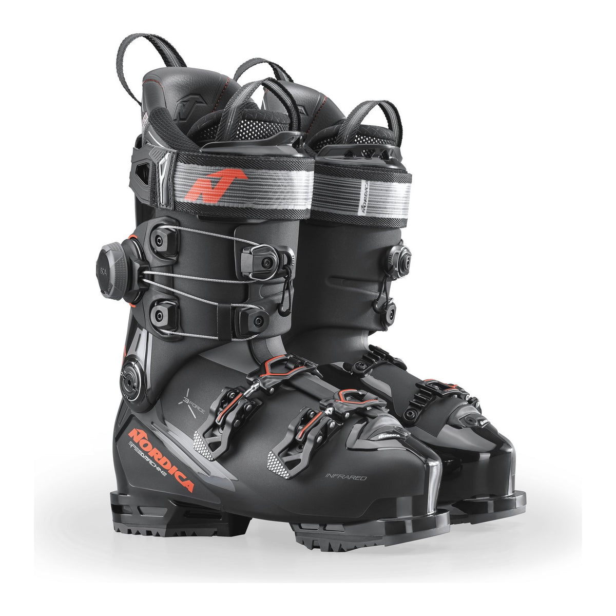Speedmachine 3 130 S BOA Cuff Black / Anthracite / Red - Image 8