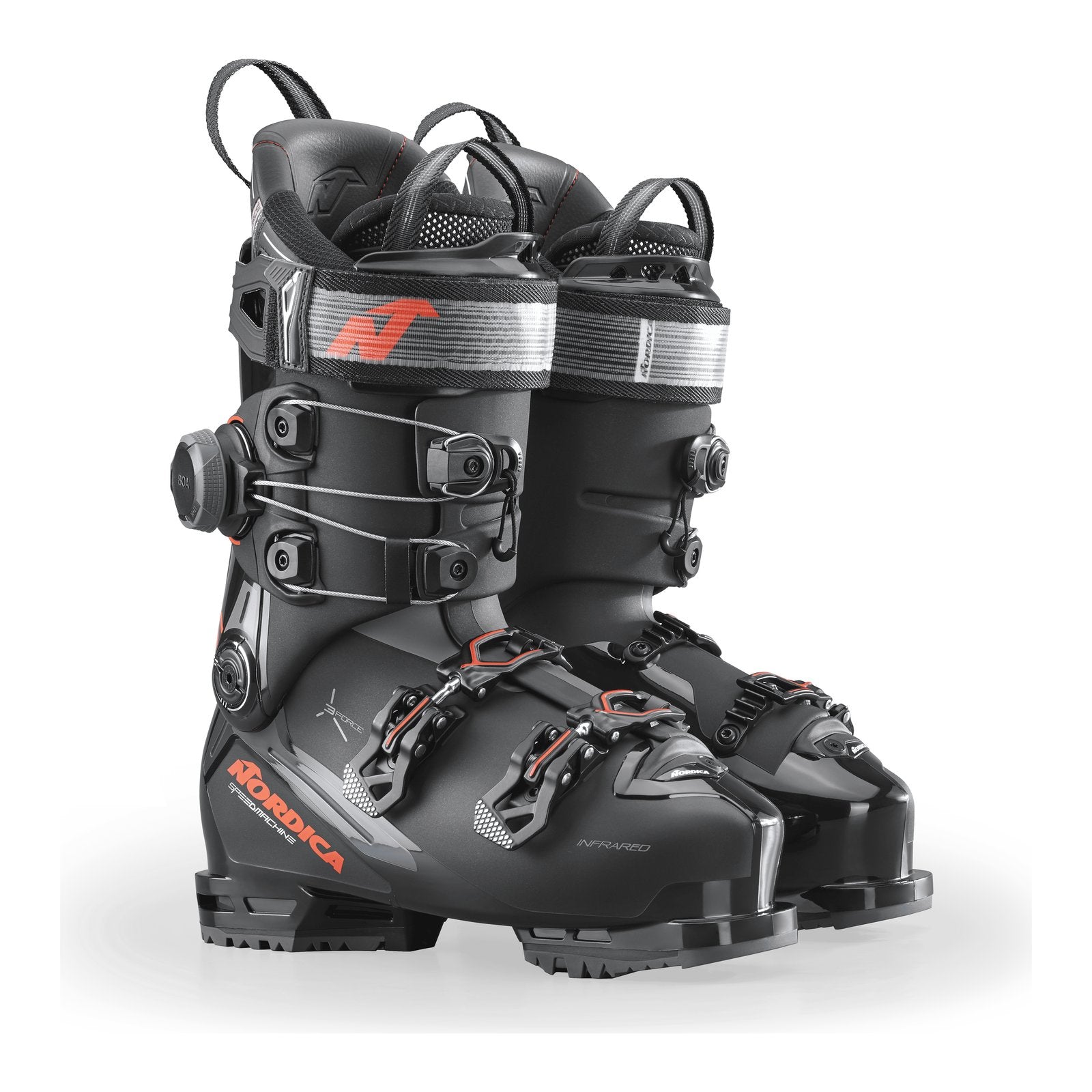 Speedmachine 3 130 S BOA Cuff Black / Anthracite / Red - Image 8