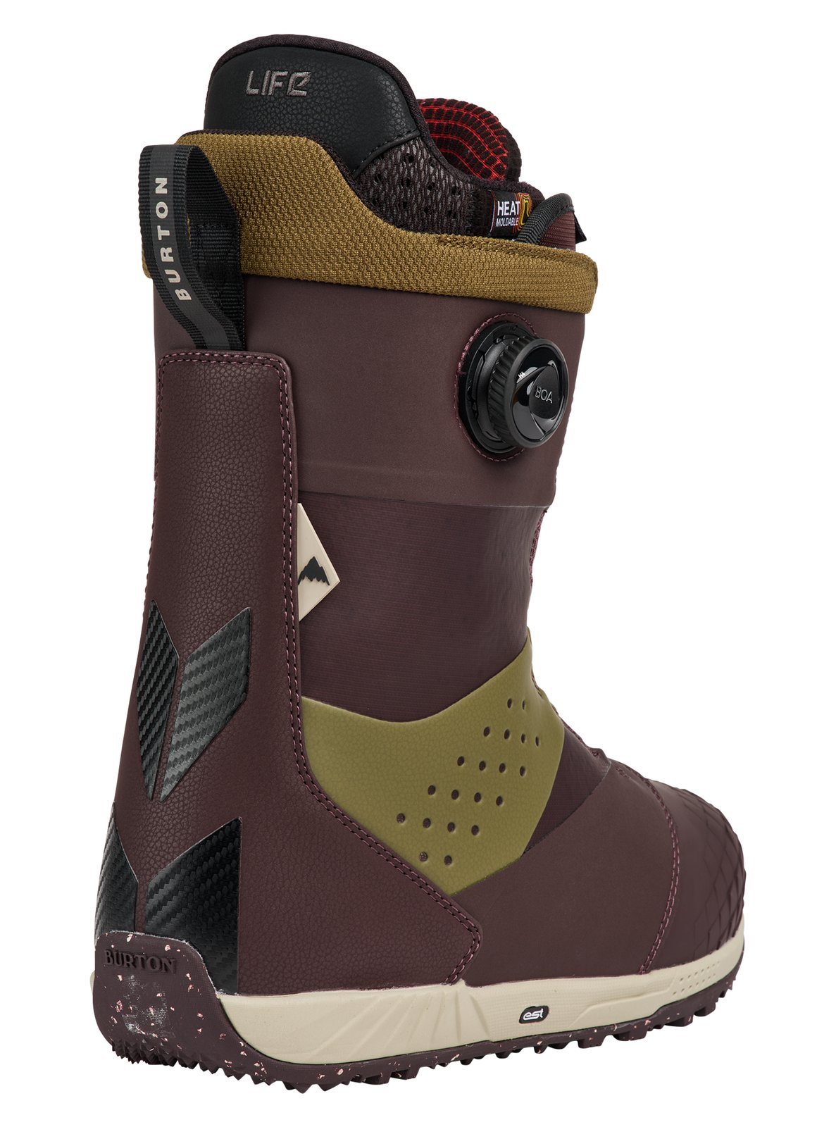 Mens Ion BOA Snowboard Boots Bear Hug Brown - Image 8