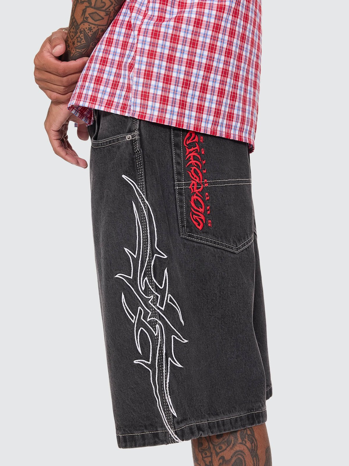 Pitted Big Dawg Jean Short Used Black - Image 8