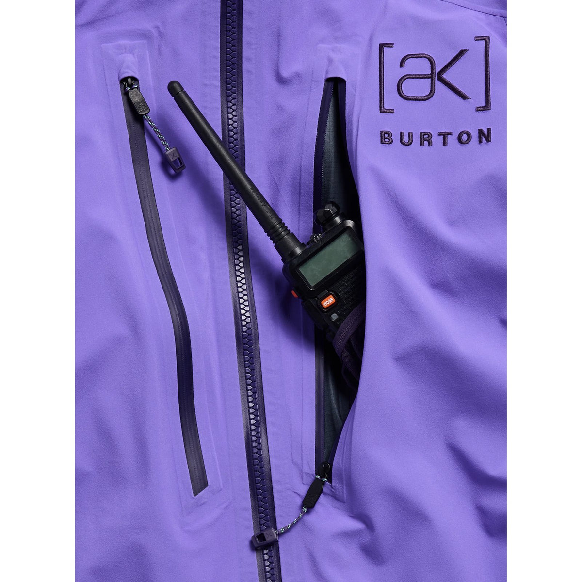Womens [Ak] Tuvak Gore-Tex C-Knit 3L Jacket Purple Voltage - Image 8