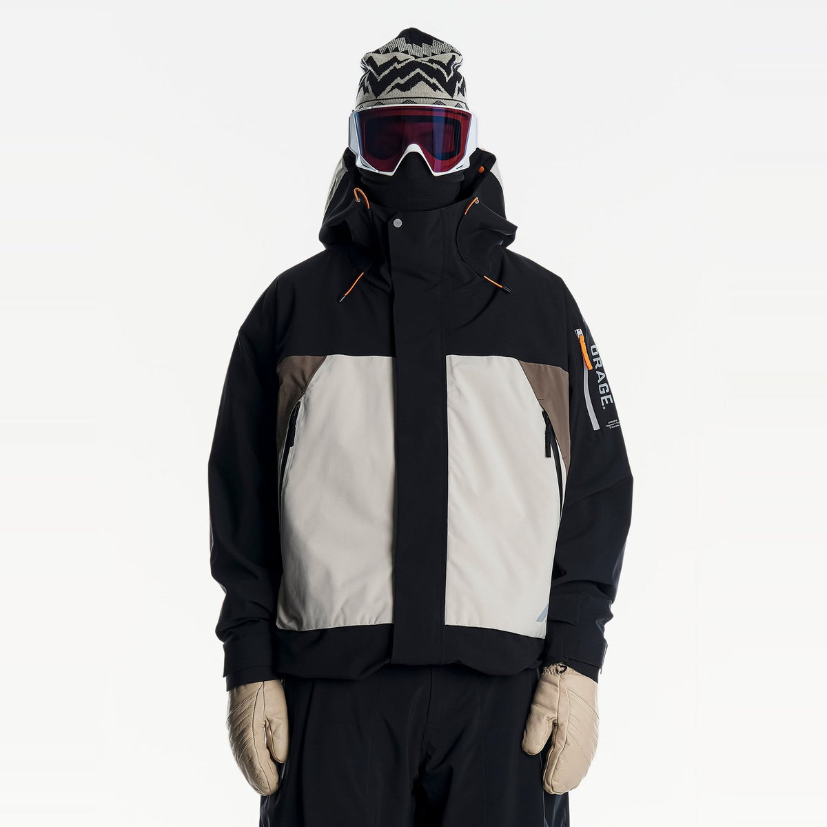 Rebound 2L Unisex Shell Jacket Black - Image 9