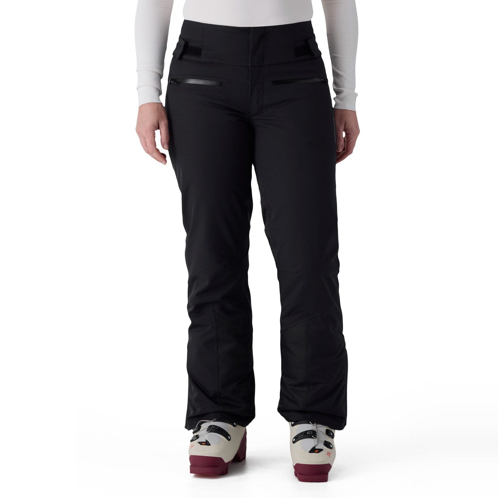 Womens Winner Regular Leg Pants Black - Image 9