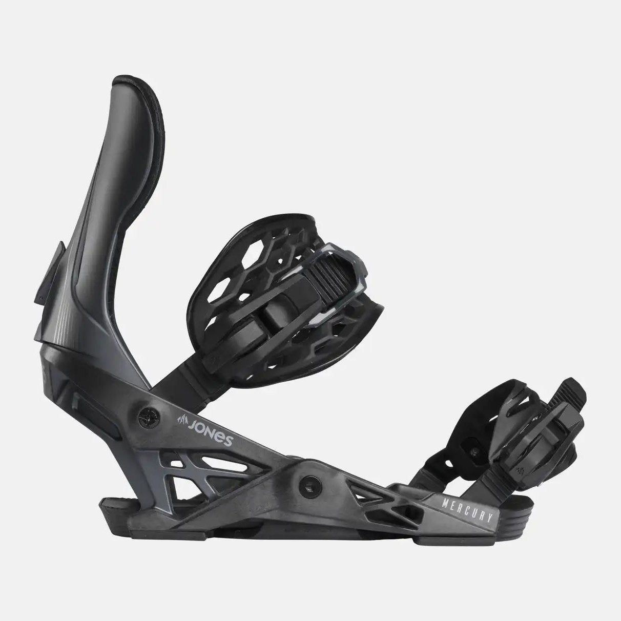 Mens Mercury Snowboard Bindings Storm Gray - Image 9