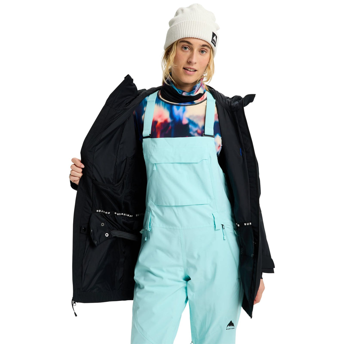 Womens Reserve 2L Jacket True Black - Image 9