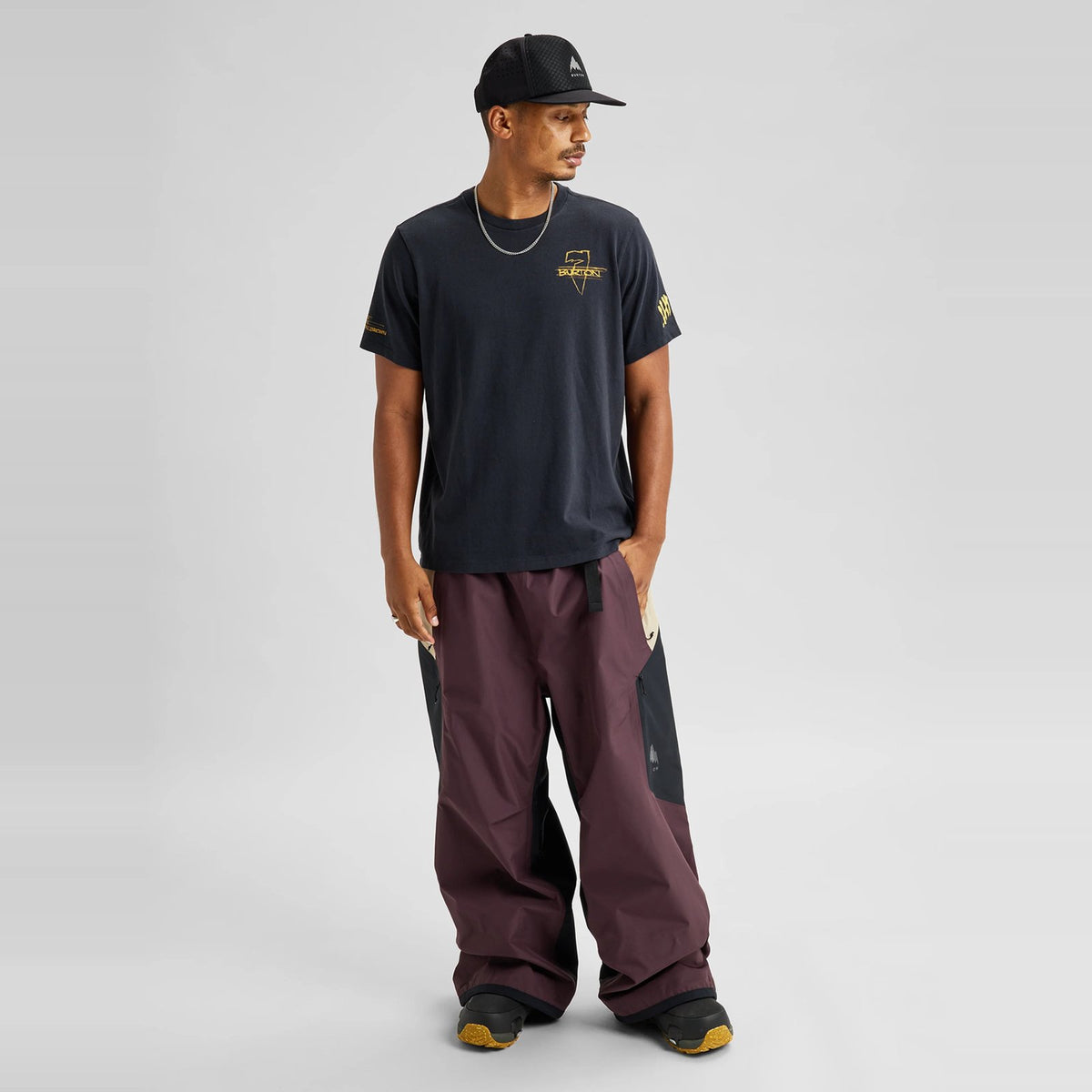 Futuretrust 3L Pants Bear Hug Brown / True Black / Summit Taupe - Image 9