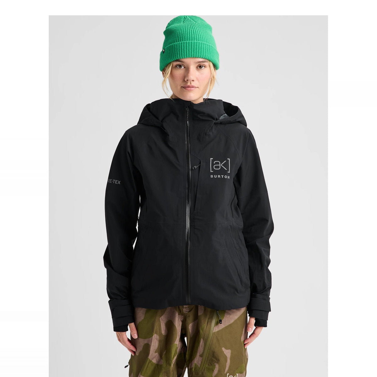 Womens [Ak] Kimmy Gore-Tex 3L Stretch Jacket True Black - Image 1