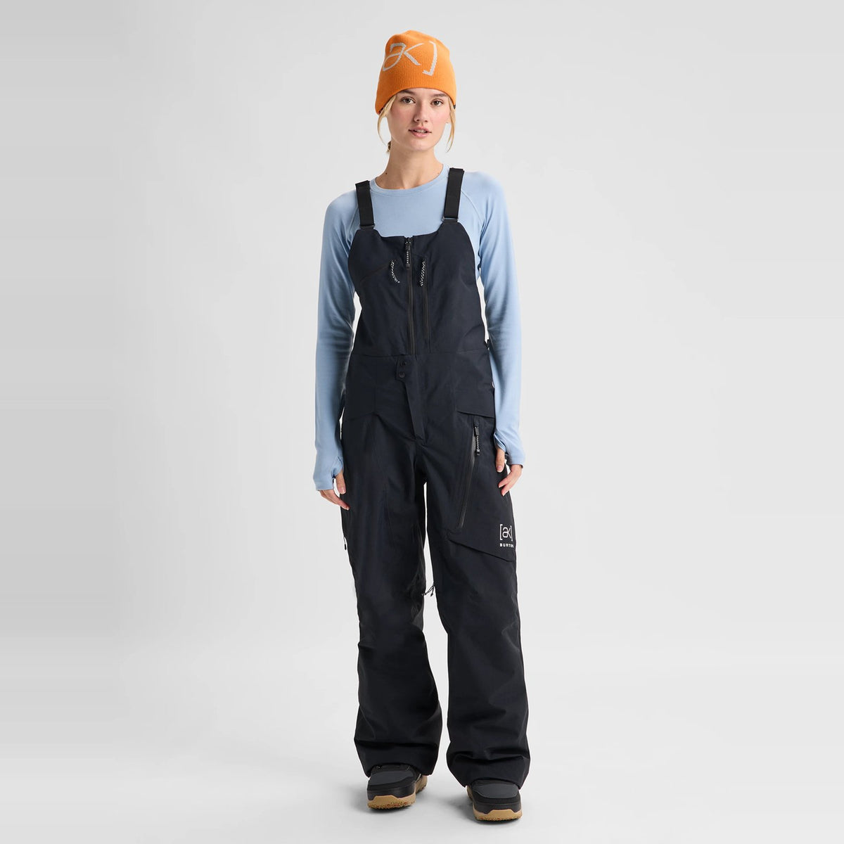 Womens [Ak] Cyclic Gore-Tex 2L Bib Pants True Black - Image 9