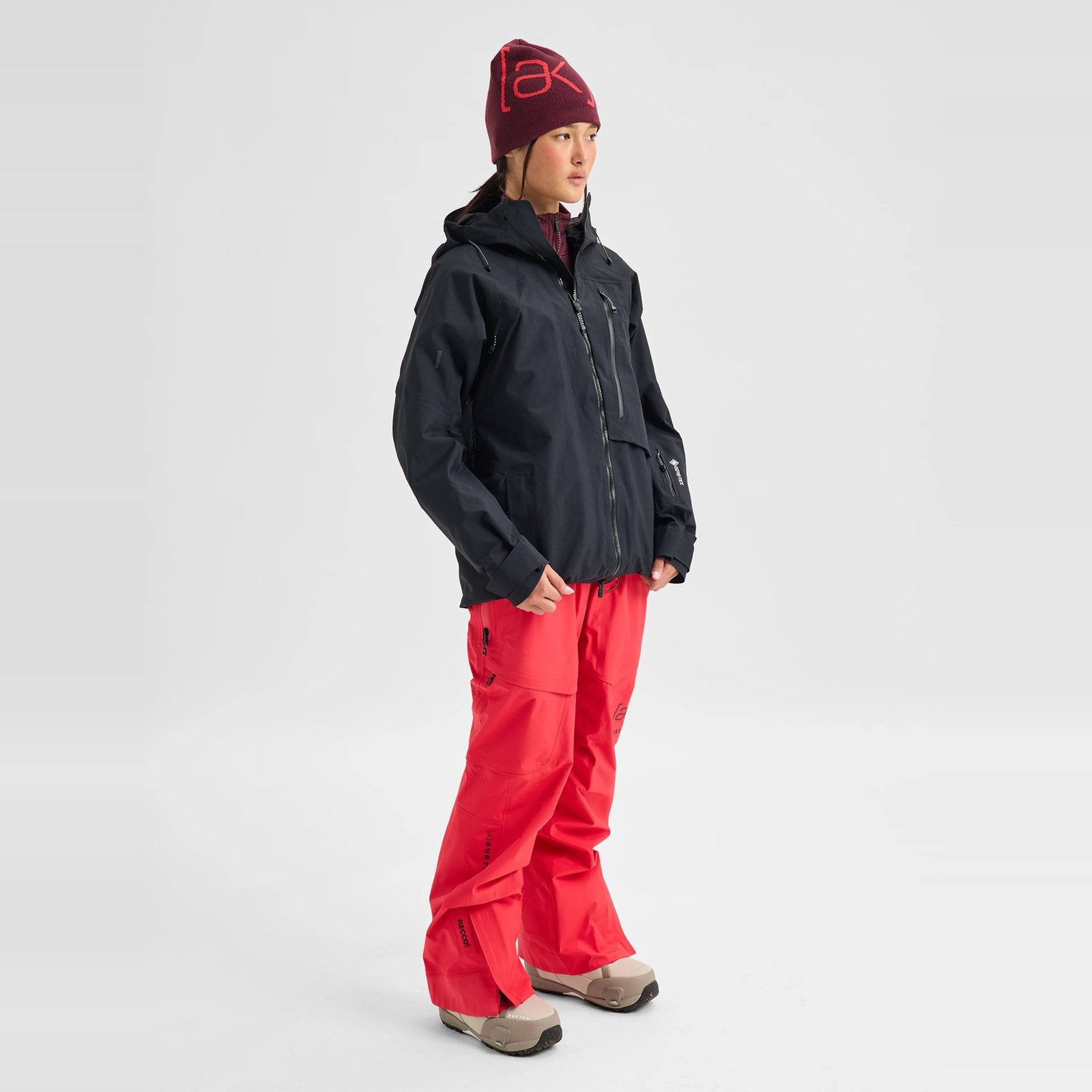 Womens [Ak] Cyclic Gore-Tex 2L Jacket True Black - Image 9