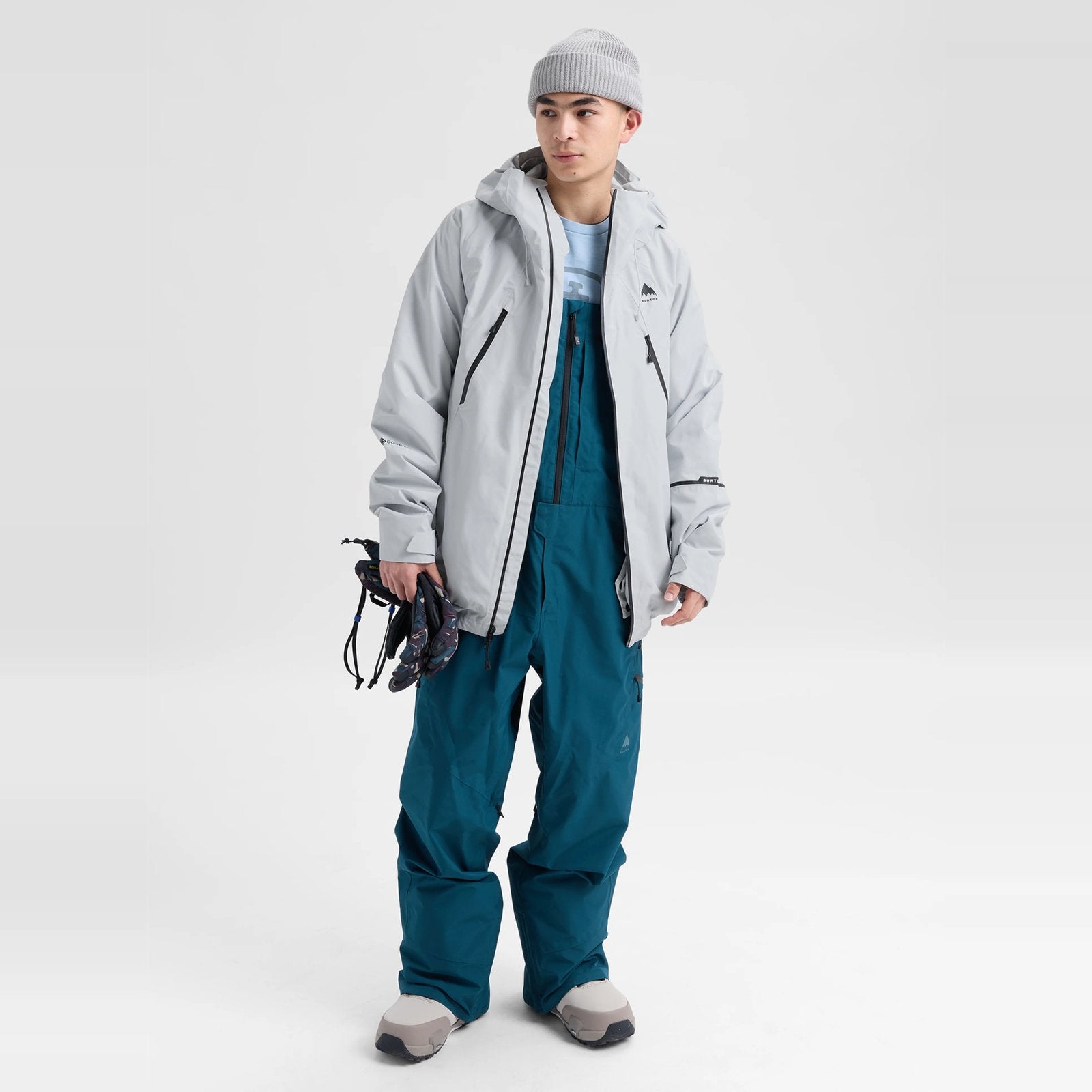 Mens Reserve Gore-Tex 2L Jacket Gray Cloud - Image 9