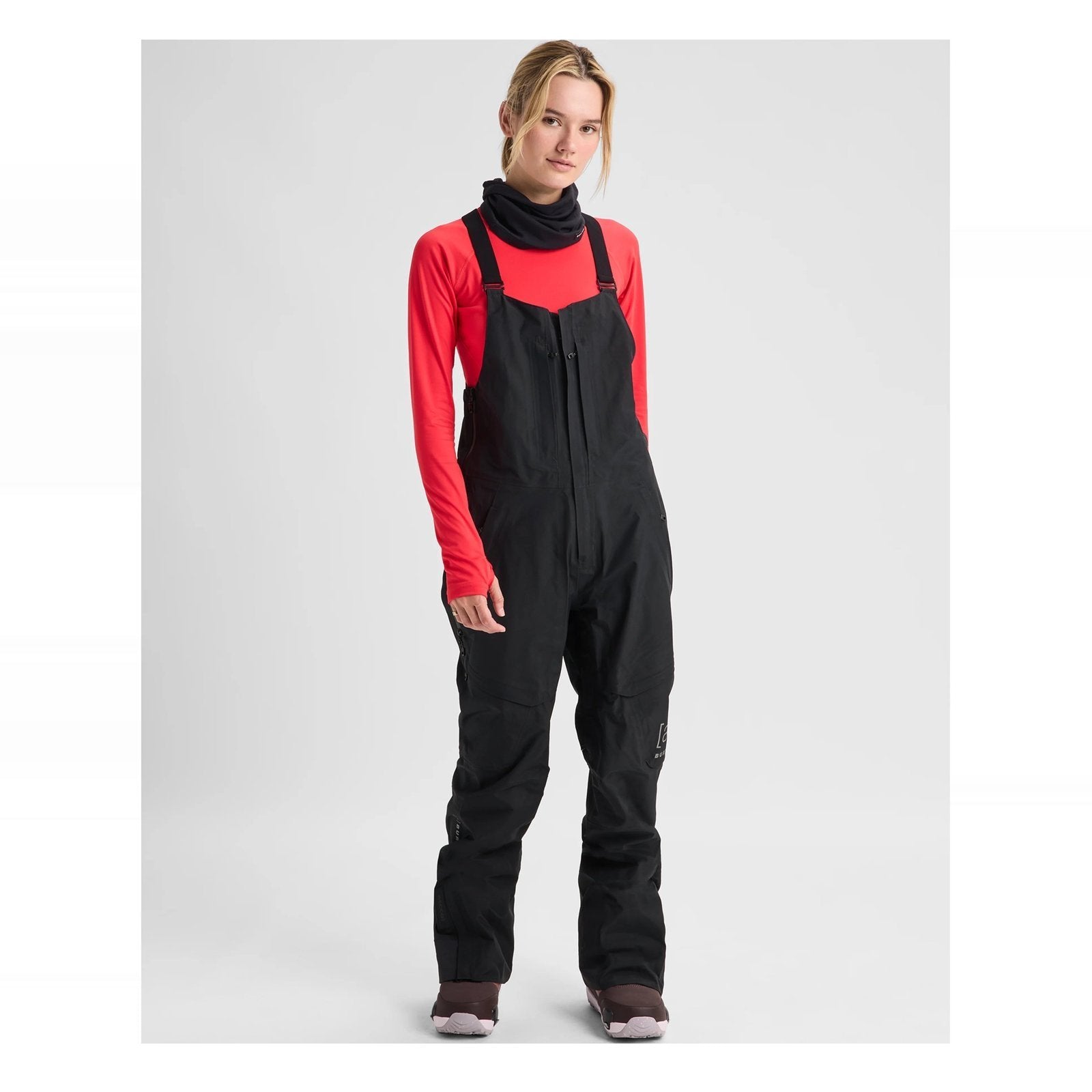 Womens [Ak] Kimmy Gore-Tex 3L Stretch Bib Pants True Black - Image 9