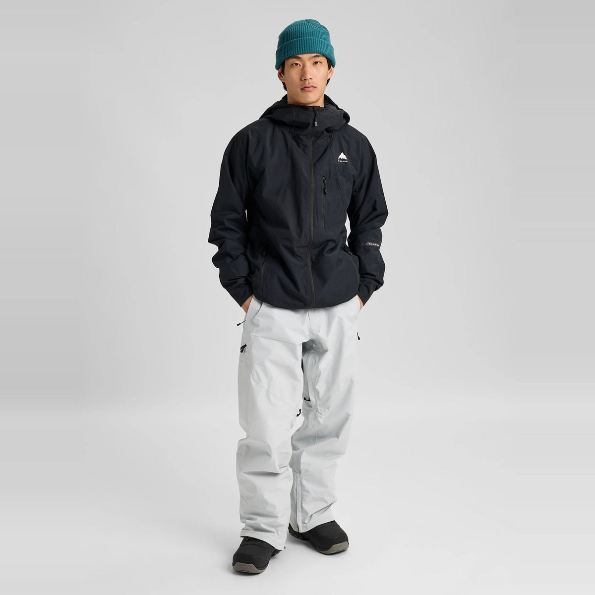 Mens Reserve 2L Jacket True Black - Image 9