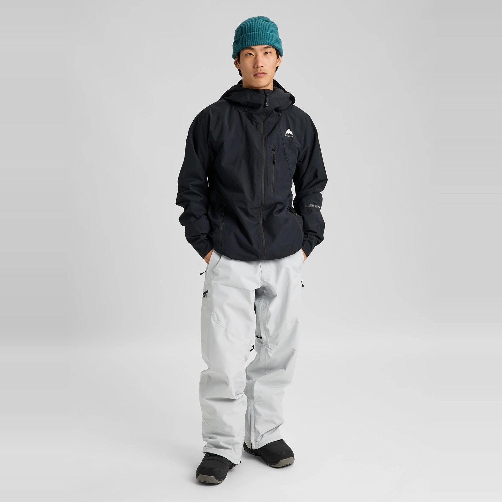 Mens Reserve 2L Jacket True Black - Image 9