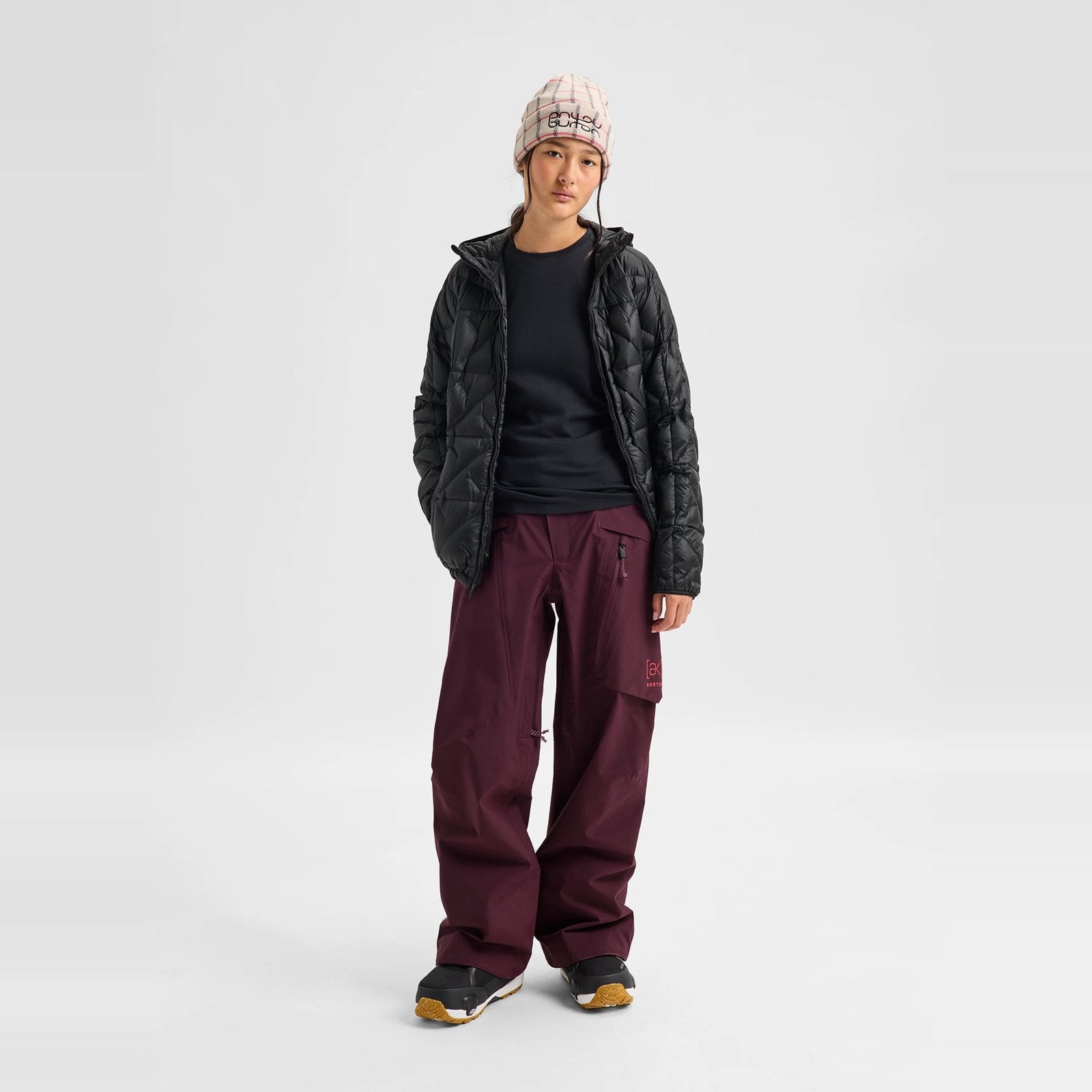 Womens [Ak] Cyclic Gore-Tex 2L Pants Rum Raisin - Image 9