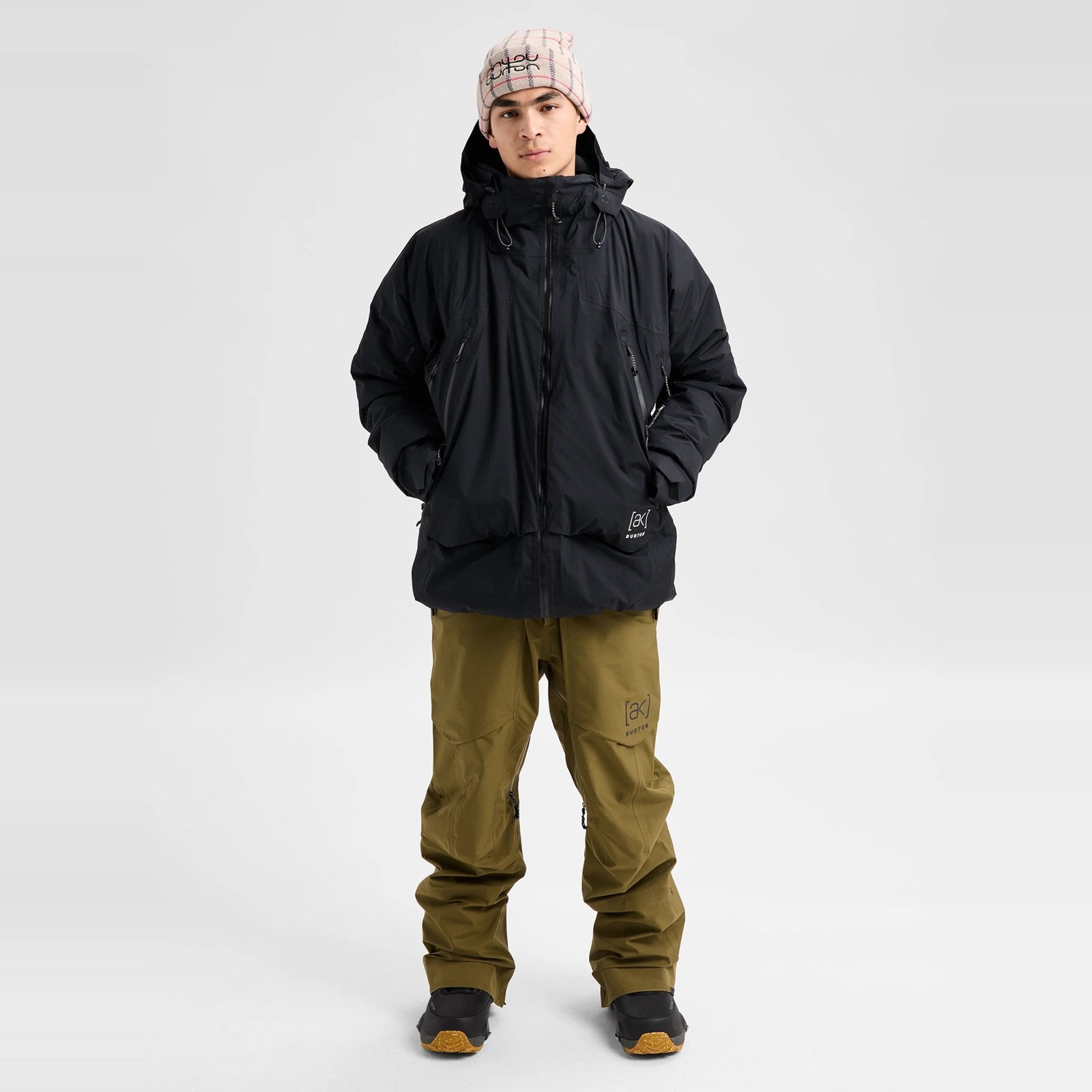 Mens [Ak] Swash Down Insulated Gore-Tex 2L Jacket True Black - Image 9