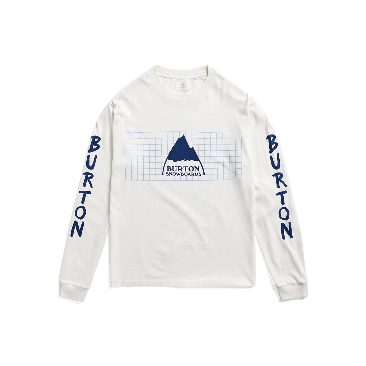 50Th 83 Squared Long Sleeve T-Shirt Stout White - Image 1