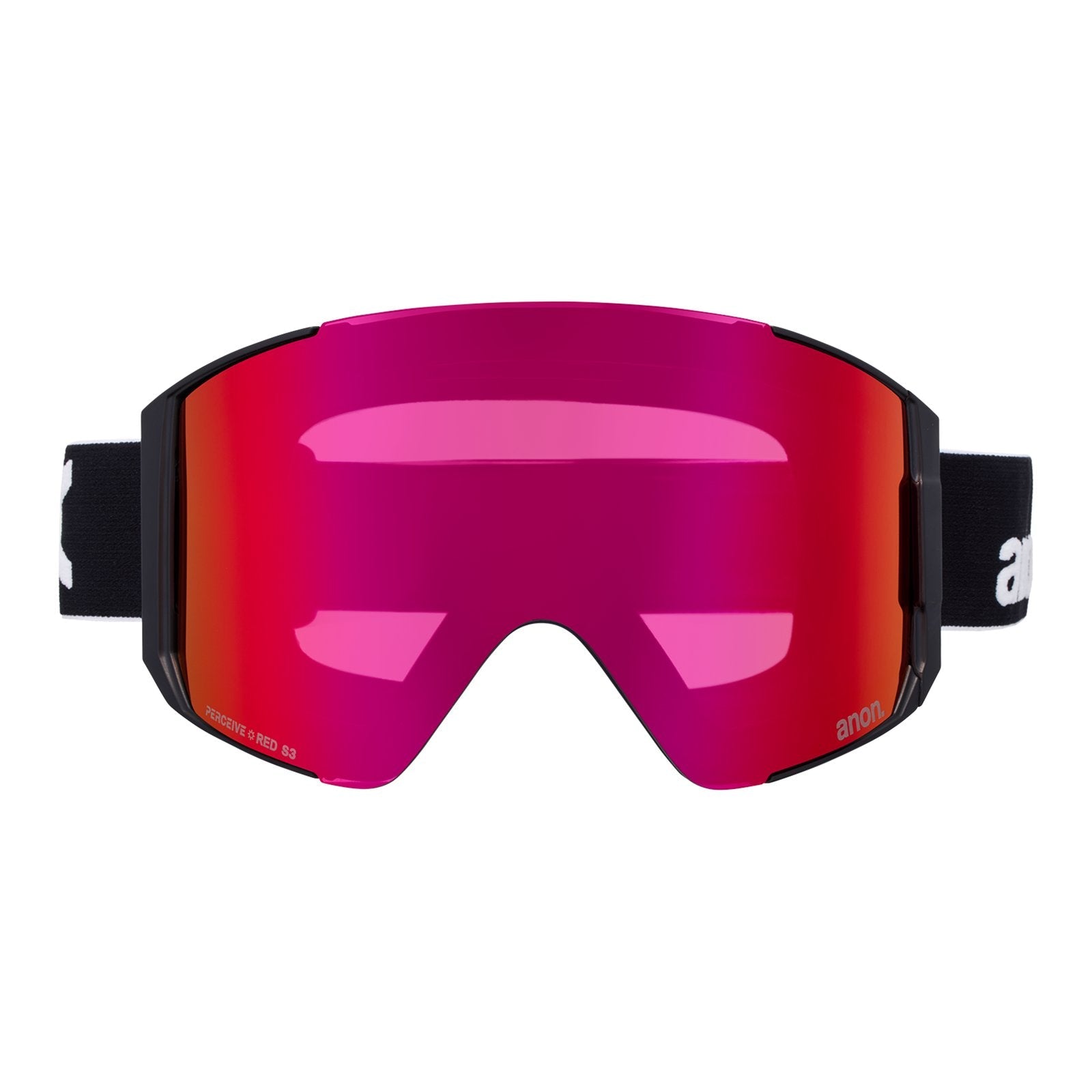 Sync Goggles + Bonus Lens + Mfi Face Mask Black - Perceive Sunny Red Lens (14% / S3) w/ Perceive Cloudy Burst Lens (59% / S1) - Image 2